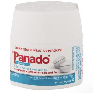 panado pain tablets 24's
