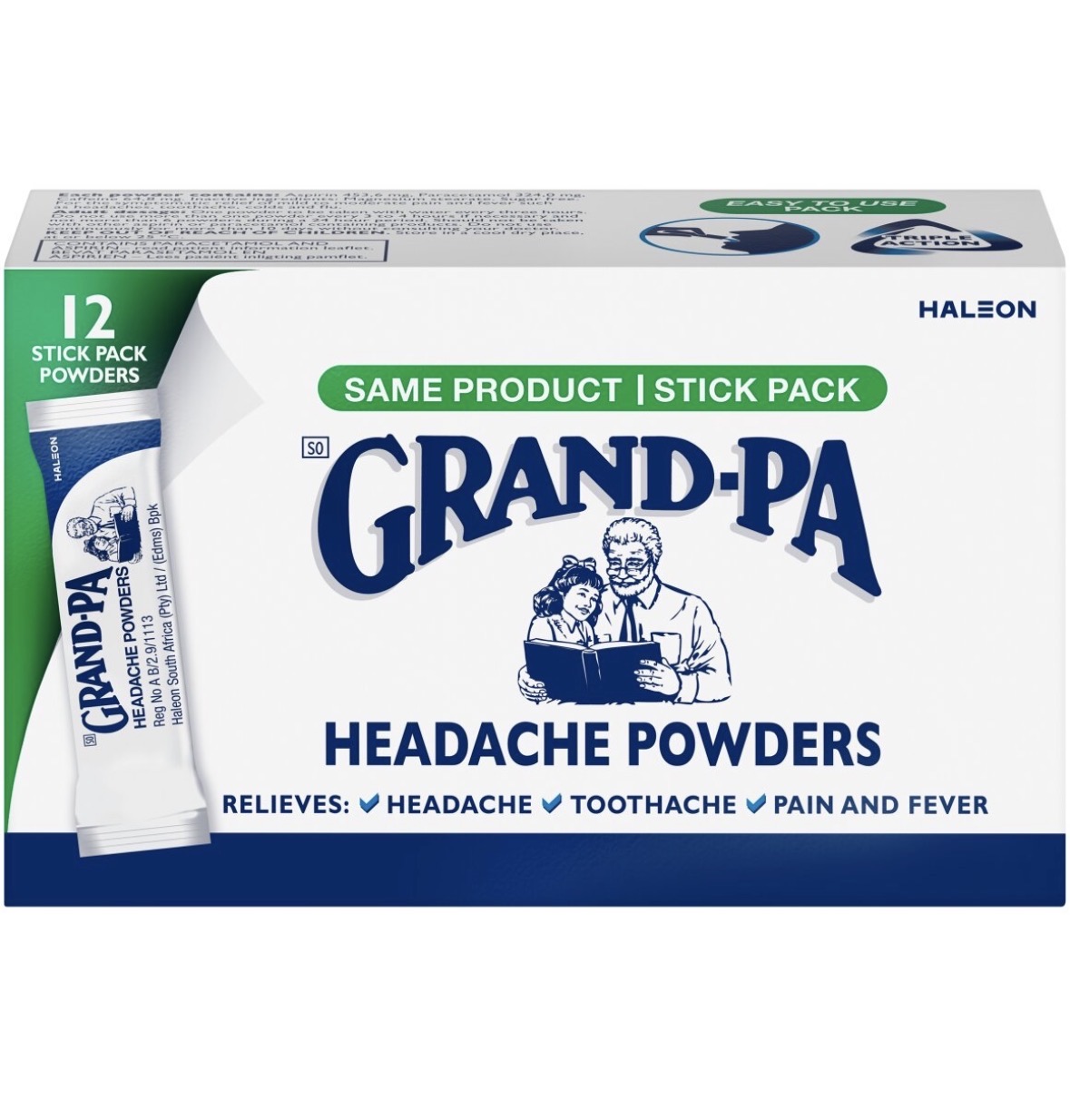 grand pa headache powders stick 12 pack grand pa headache powders stick 12 pack