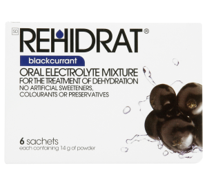 Rehidrat Oral Electrolyte Mixture Blackcurrant 14g x 6 Sachets